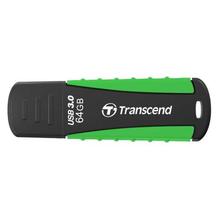 Transcend JF810 64GB Rugged Rubber Body USB 3.0 Pen Drive - (Green/Black)