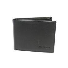 Black Bi-Fold Solid Wallet For Men