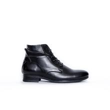Caliber Men Lace Up Boots – Black