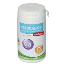 Medicura Natucal-OD Calcium+Vitamin D3 - 30 Capsules