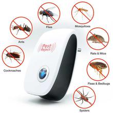 Electronic Ultrasonic Pest Repeller Home Indoor Non-Toxic Safe Mosquito Killer Anti Mosquito Reject Repeller