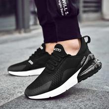 Black Lace-Up Running Shoes For Men - YQ270