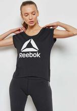 Reebok Black Workout Ready Supremium T-Shirt For Women - CE1176