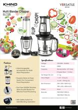 Khind 4-In-1 Multi Blender Chopper BLC129