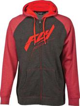 Fly Racing Raglan Zip Hoodie