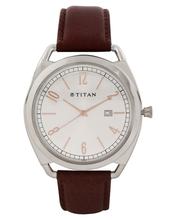 Titan Silver Dial Analog Watch For Men