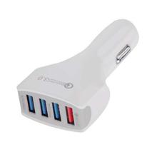 QC3.0 Quick Charge 4-Port USB Fast Car Charger  for IPHONE / Samsung / Xiaomi