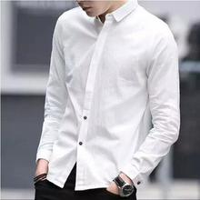 White Plain Shirt For Men