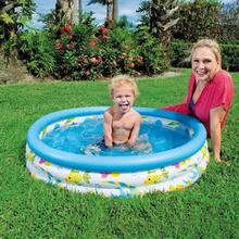 Inflatable Children Swimming Pool 1.47m with ball and inflate (Pump Included)