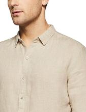 Levi’s Men’s Solid Slim Fit Casual Shirt – Beige