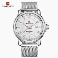 NaviForce NF9052 Stainless Steel Unisex Watch - Silver