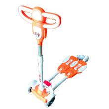 Orange Metal Scooter For Kids