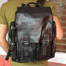 Leather Fashionable Unisex Backpack