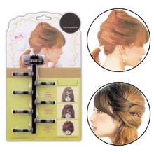 Lady Hair Styling Braiding Tool Magic Twist Plait Braid Clip Bun Maker Roller