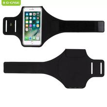 Gcase Niki Series Sport Armband with Window Compatible for iPhone X or Smartphone up to 6.5 inches (Black)