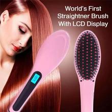 Fast Hair Straightener Brush