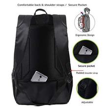 POLE STAR Polyester 30L Black Backpack with Laptop Compartment