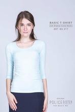 Light Green Quarter Long Sleeved T-Shirt For Women (ST.7)