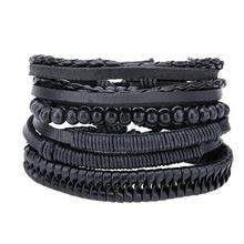 Bracelets & Bangles mens leather bracelets 2018 Pulseira Masculina Jewelry Charm Bileklik Pulseiras Boyfriend Girlfriend