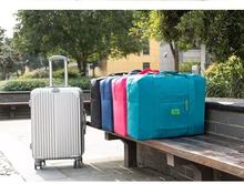 Large Capacity Travel Duffle Storage Bag Polyester Foldable Multifunctional Bag Flying Friendly Case