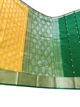Three color Fancy Function Wear Traditional Sari