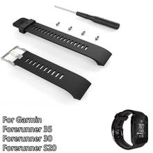 Silicone Watch Strap Band For Garmin Forerunner35 Forerunner30 S20