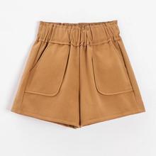 CHINA SALE-   Woolen shorts 2020 new women's high waist