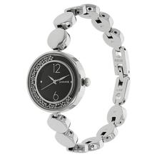 Sonata Black Dial Analog Watch for Women - 8136SM04