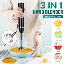 Sokany Hand Blender, 300 Watt, 2 Speed, Black Electric Food Blender Hand Mixer Egg Beater Bar Coffee Milk Frother for Home Kitchen Food Blender Mixer - WK - 1704S - 2