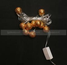 Metal Crystal Round Shape Tihar Light