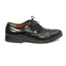 Black Lace Up Formal Shoes For Men -138