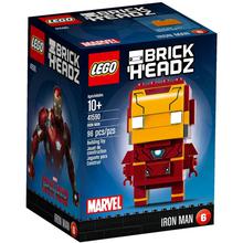 Lego Brick Headz (41590) Civil War Iron Man Build Toy For Kids