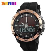 2018 New Solar Energy Watch Men's LED Digital Sports Watches Men Solar