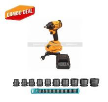 Combo Deal of Impact Wrench and Socket Set