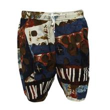 Multicolored Printed Shorts For Men