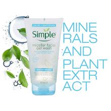 Simple Water Boost Micellar Facial Gel Wash,150ml