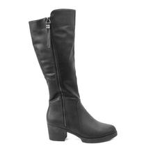 Shoe.A.Holics Cairistona  Black Solid Long Boots For Women