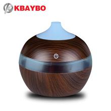KBAYBO 300ml Mini USB Air Humidifier essential Oil Diffusers Wood