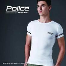 X085 Extra Size Round Neck T-shirt For Men - White