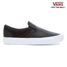 Vans Black/True White Slip-On Lite Shoes (Unisex) - 8101