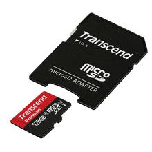 Transcend Micro SDHC Class10 U1 128GB Storage SD Card - (Black)