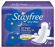 Stayfree Dry-Max All night ultra -dry XL (14 pc)