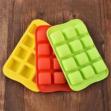 12 Grid Silicone Chocolate Mold Tray Creative