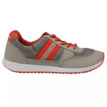 Goldstar Grey / Red Sports Shoes For Men - 39