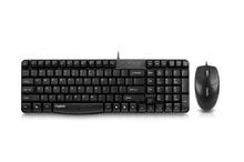 Rapoo N1820 USB Keyboard+Mouse Combo - (Black)