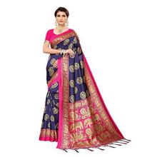 Winza Designer Women's Banarasi Art Silk Saree With Blouse