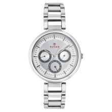 Titan Youth Analog Silver Dial Women's Watch - 2480SM03