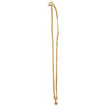 Spiga Faux Gold Toned Chain Necklace With Locket For Women