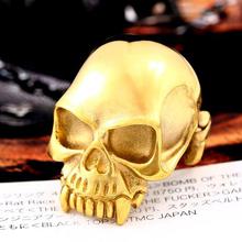 BEIER  new store 316L Stainless Steel Skull  ring top