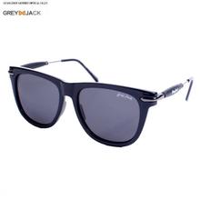 GREY JACK Oversized Wayfarer in Black Lenses 400% UV Protected Sunglasses (Unisex)